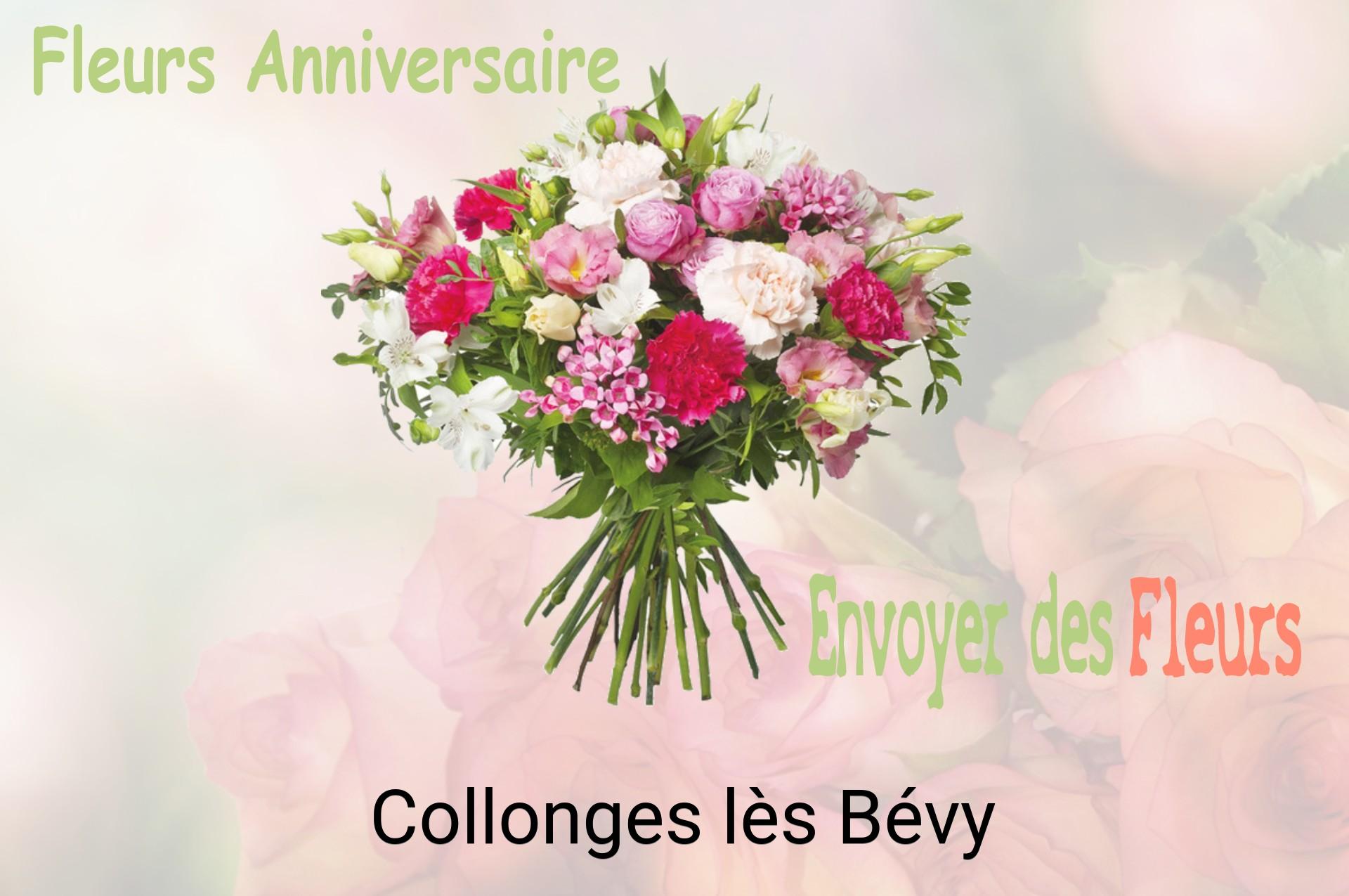 Bouquet de fleurs d’anniversaire livré à Collonges-lès-Bévy